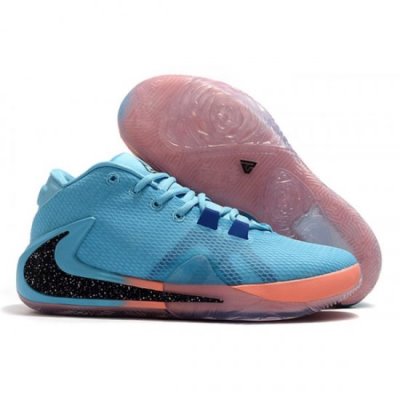 Nike Erkek Zoom Freak 1 Mavi / Turuncu / Siyah Basketbol Ayakkabısı Türkiye - 296XZONZ